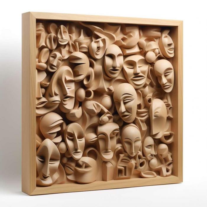 نموذج ثلاثي الأبعاد لآلة CNC 3D Art 